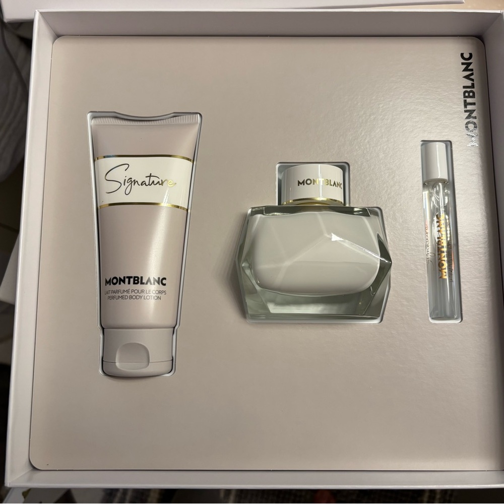 MONTBLANC SIGNATURE GIFT SET